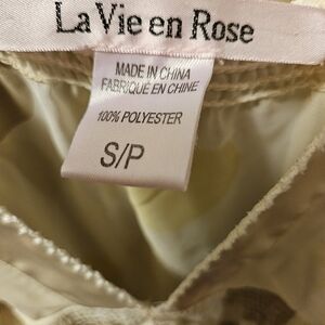 La Vie En Rose Beige Intimate Sleepwear